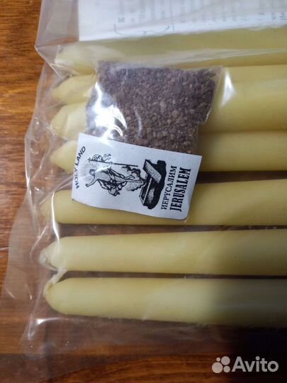 Свечи из Иерусалима (оригинальные)