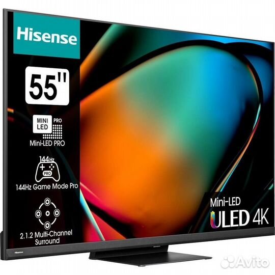 Телевизор hisense 55U8KQ новый гарантия