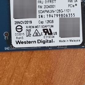 Продам новый SSD WD PC SN520 128Gb