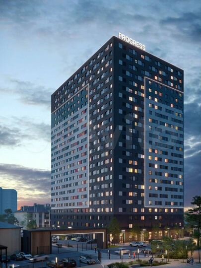 2-к. квартира, 51 м², 22/24 эт.