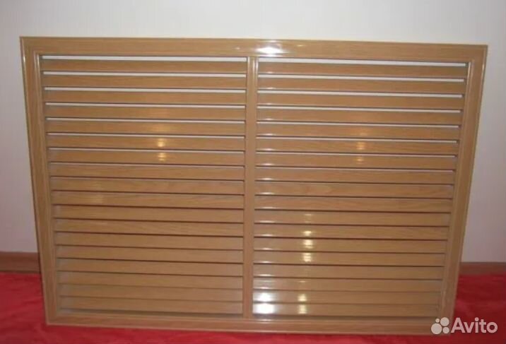 Решетка пвх на радиатор отопления 2 цвета