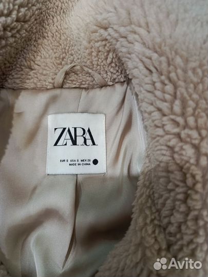 Шубка Тедди zara