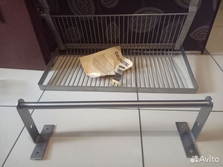 Новые IKEA Grundtal навесная сушилка и рейлинг