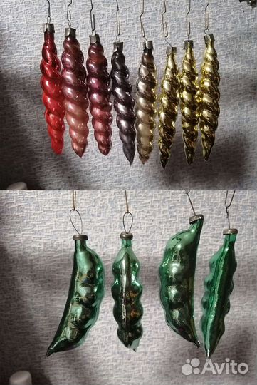 Елочные игрушки СССР