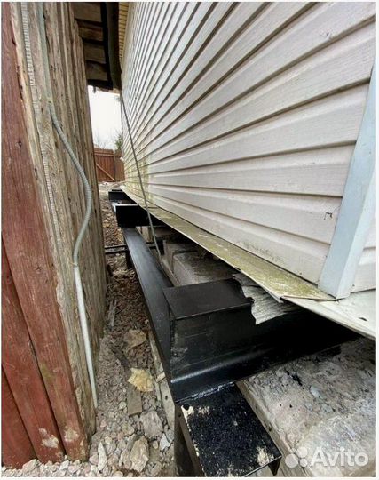 Ремонт фундамента любой сложности винтовыми сваями