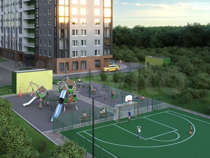 Квартира-студия, 29 м², 21/22 эт.