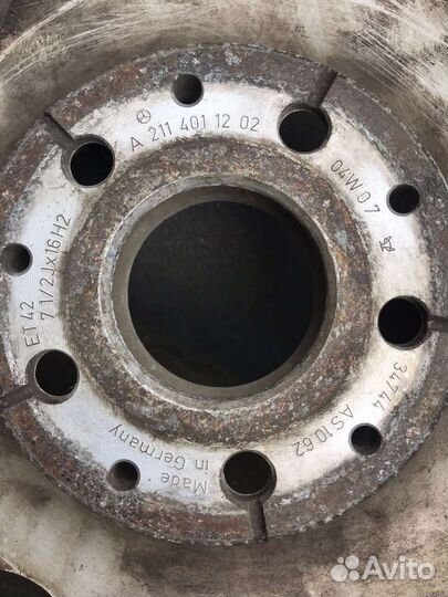 Диски с резиной r16 мерседес