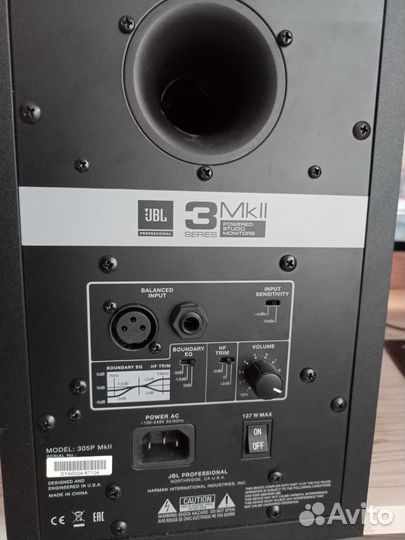 Студийные мониторы jbl 305p mkii
