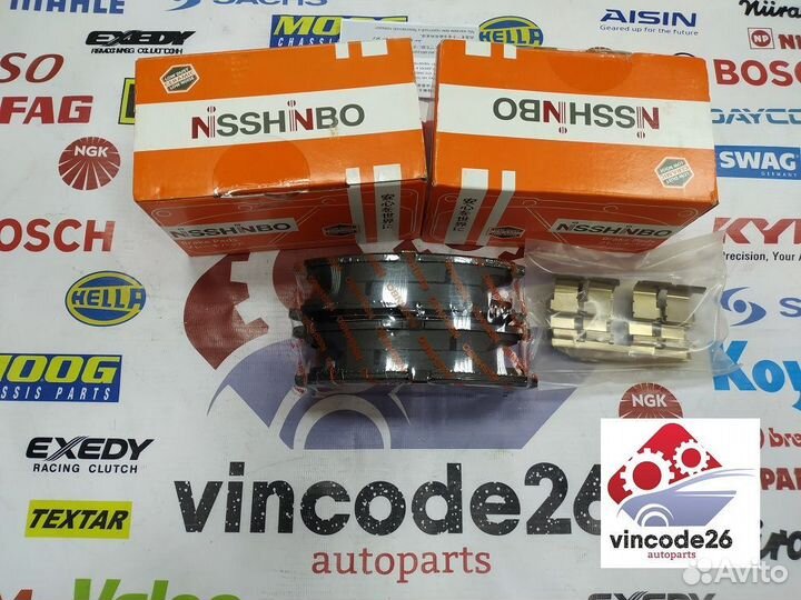 Колодки задние производства Япония