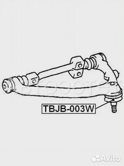 Шаровая опора tbjb-003W