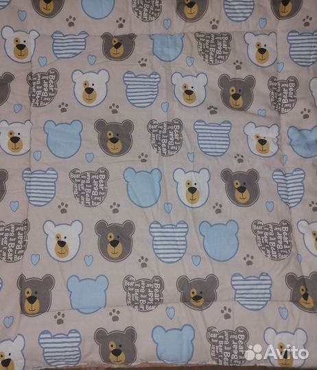 Конверт одеяло на выписку для мальчика