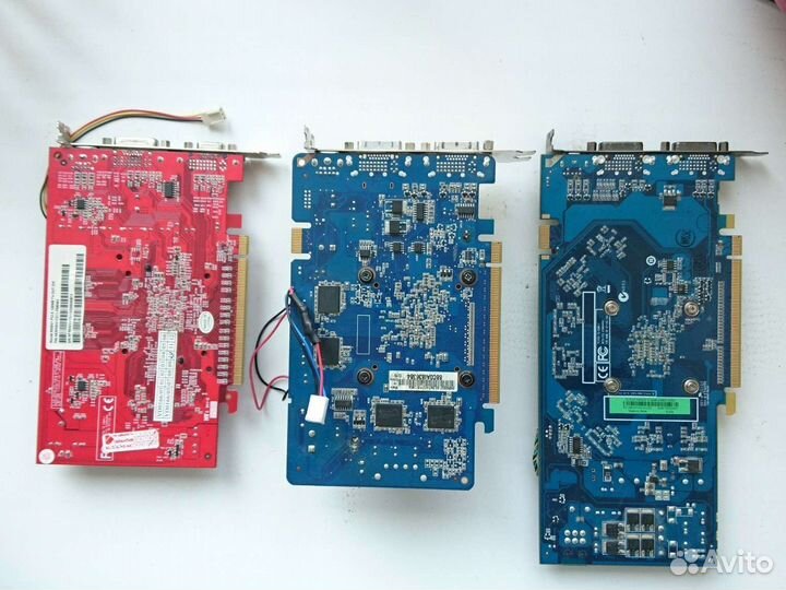 Видеокарты NVidia GeForce 6600, 7300gs, 8600gt