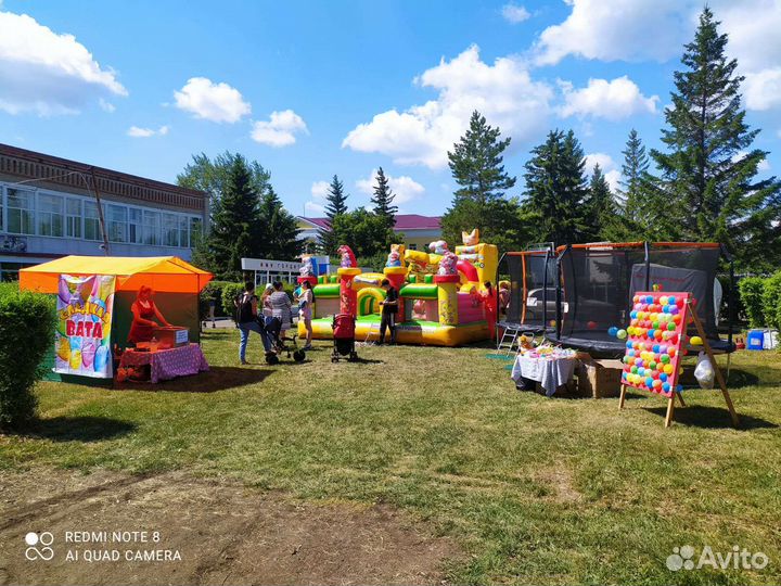 Аренда прокат аттракционов