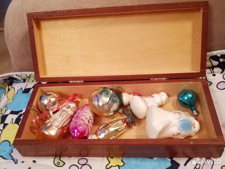 Шкатулка деревянная СССР