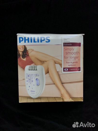 Эпилятор philips satinelle