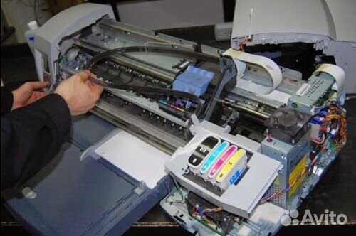 Ремонт принтеров,плотеров,сканеров,мфу