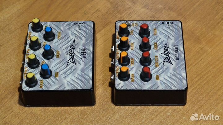 Гитарные педали Diezel VH4/Herbert/Gold Sky Delay