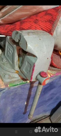 Тиски слесарные СССР