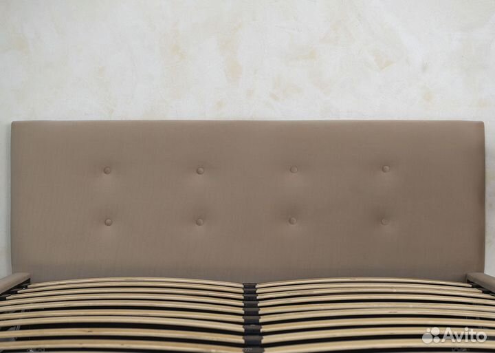 Кровать евро 200х200 Роза велюр