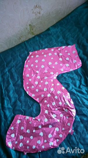 Фольгированная Цифра 150см