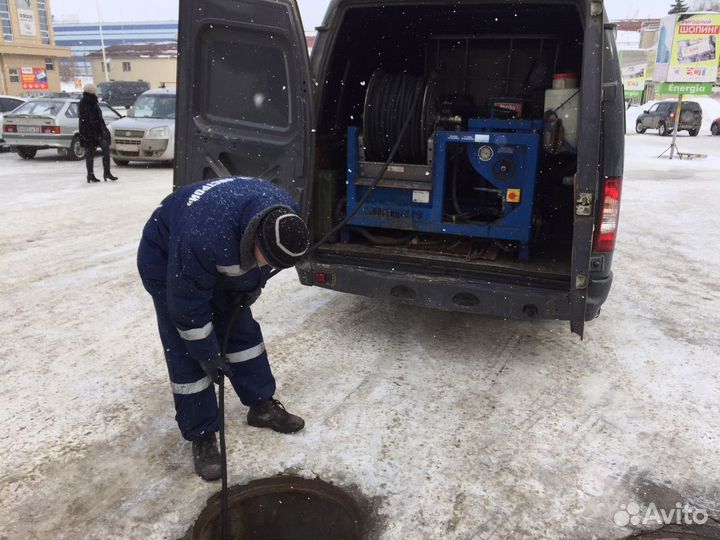 Прочистка канализации Устранение засоров