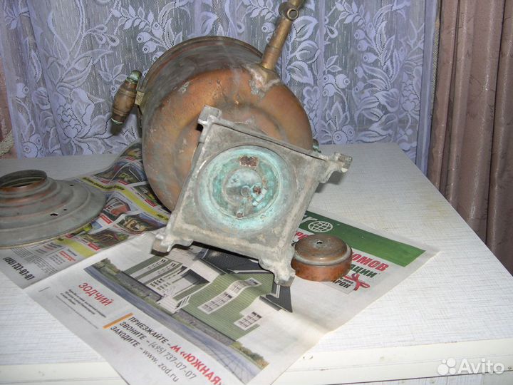 Самовар антикварный царский