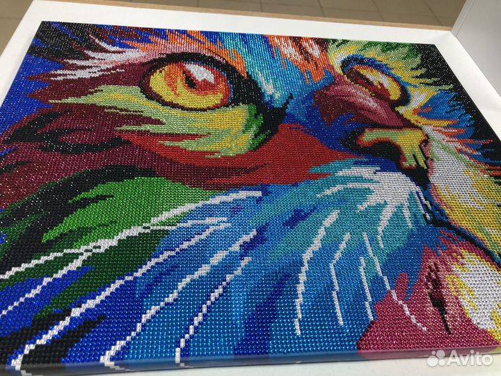 Алмазная мозаика готовая работа