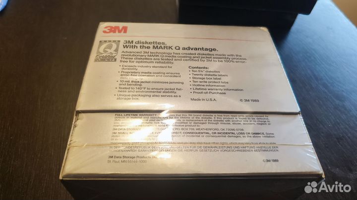 Дискеты 5 25 новые USA 1989