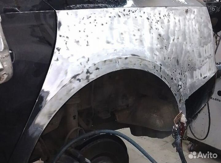 Ремонт крыла автомобиля, отремонтировать автокрыло