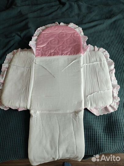 Конверт на выписку для девочки весна-лето