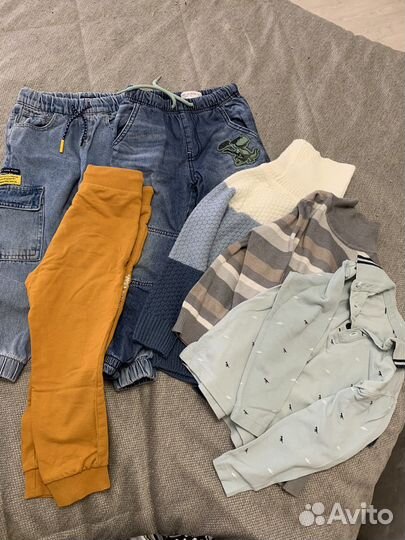 Вещи пакетом для мальчика осень-весна, рост 104