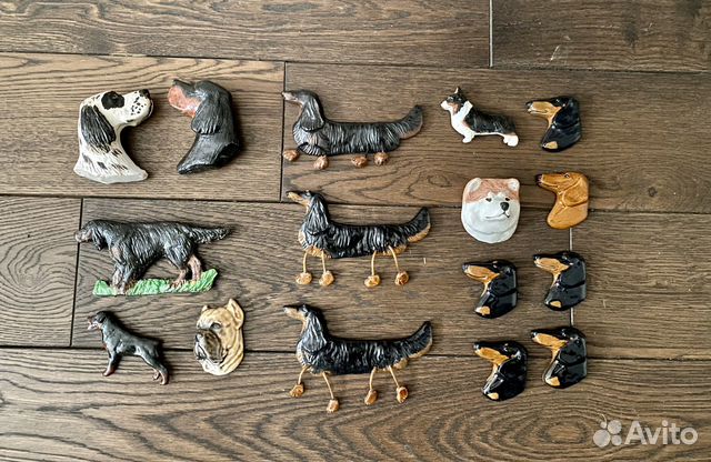 Магниты собак авторские