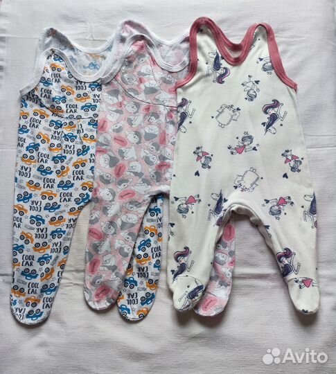 Детские вещи пакетом для девочек 62-68 р