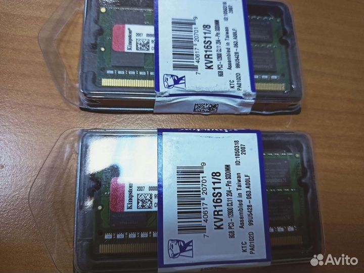 Оперативная память ноутбука sodimm 8gb*2 (16gb)