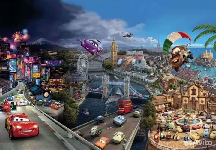 Фотообои тачки