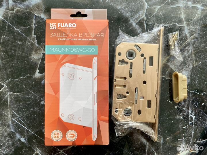 Защёлка врезная Fuaro (Фуаро) magnet M96WC-50