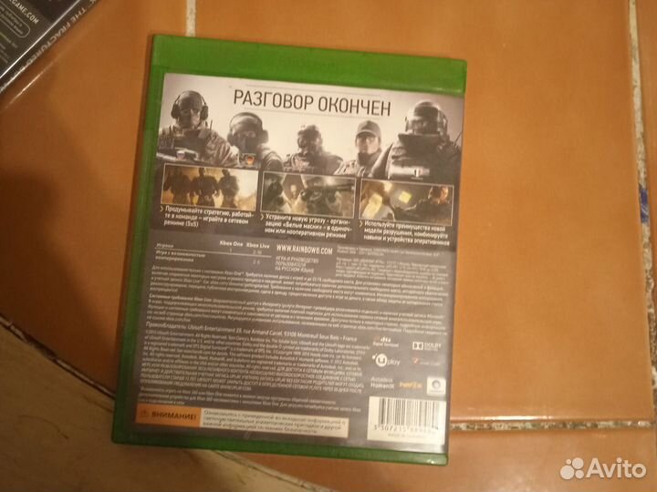 Rainbow Six осада на Xbox one