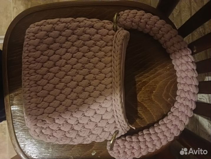 Ручная Вязанная сумка женская