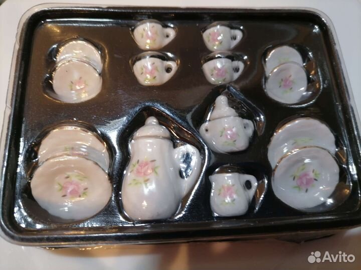 Посуда для Барби. Новый сервиз керамика