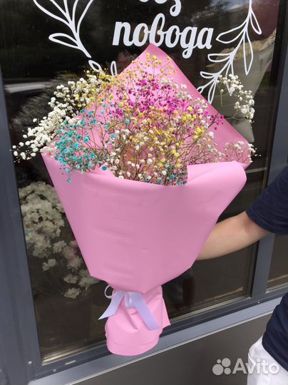 Гипсофила букет из гипсофил Цветы Доставка