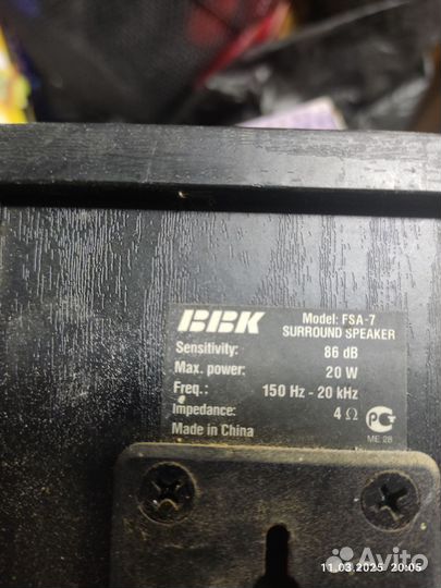 Колонки BBK 2шт