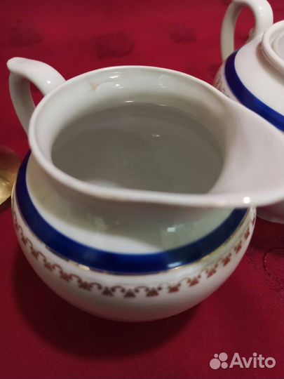 Барановский фарфор 1955 г сахарница,молочник