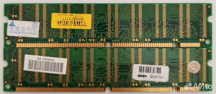 256mb dimm sdram PC133 3.3V (2x128mb) Hynix