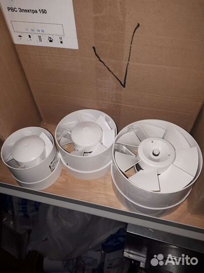 Вентилятор канальный Электра 100, 125, 150