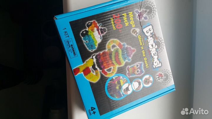 Конструктор липучка светящийся новый