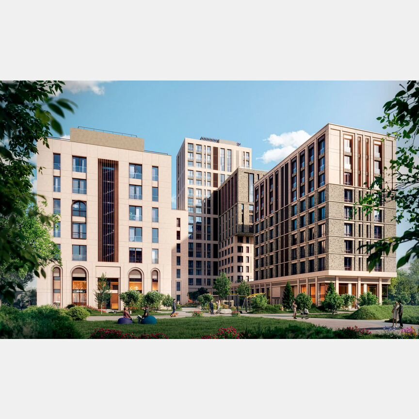 2-к. квартира, 62,3 м², 8/27 эт.