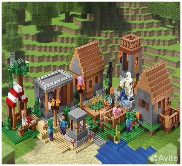 Конструктор My World 63021 «Деревня Лайт»