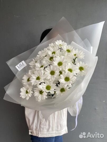 Букет из кустовых хризантем с доставкой