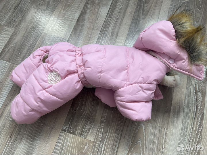 Зимний новый комбинезон для маленькой собаки