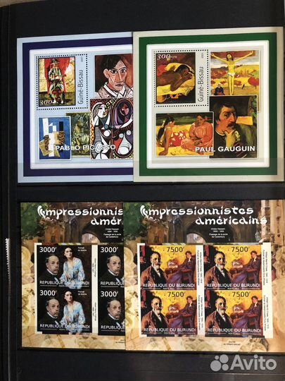 Марки искусство